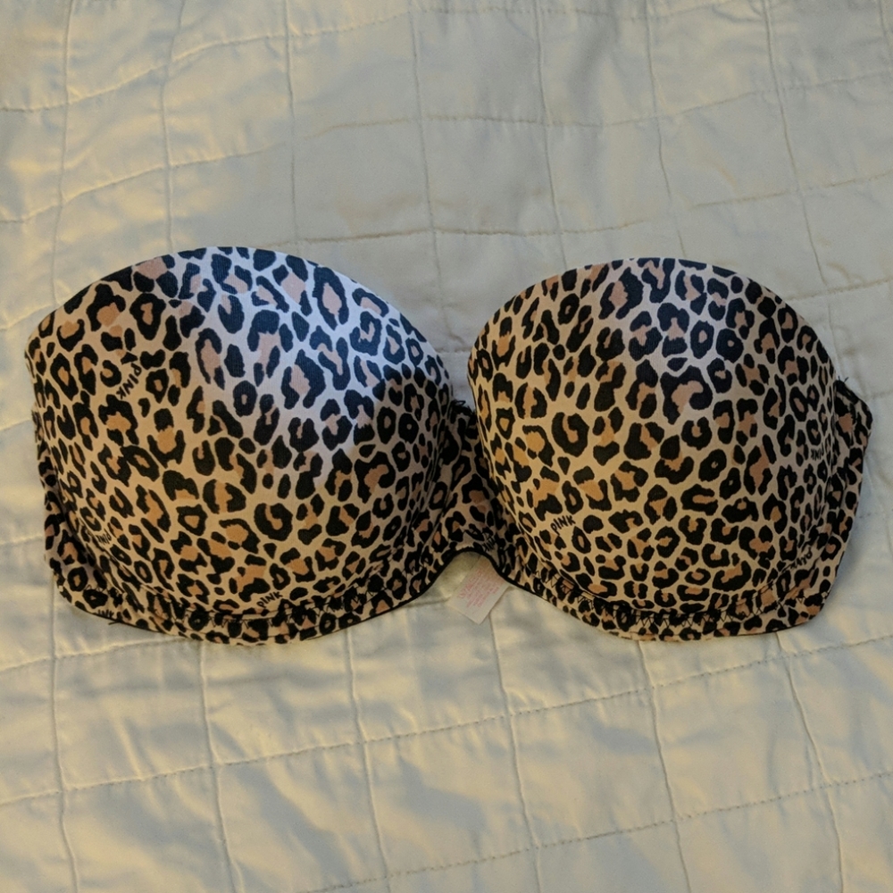 Pink Victoria's Secret Wear Everywhere Push Up 32C